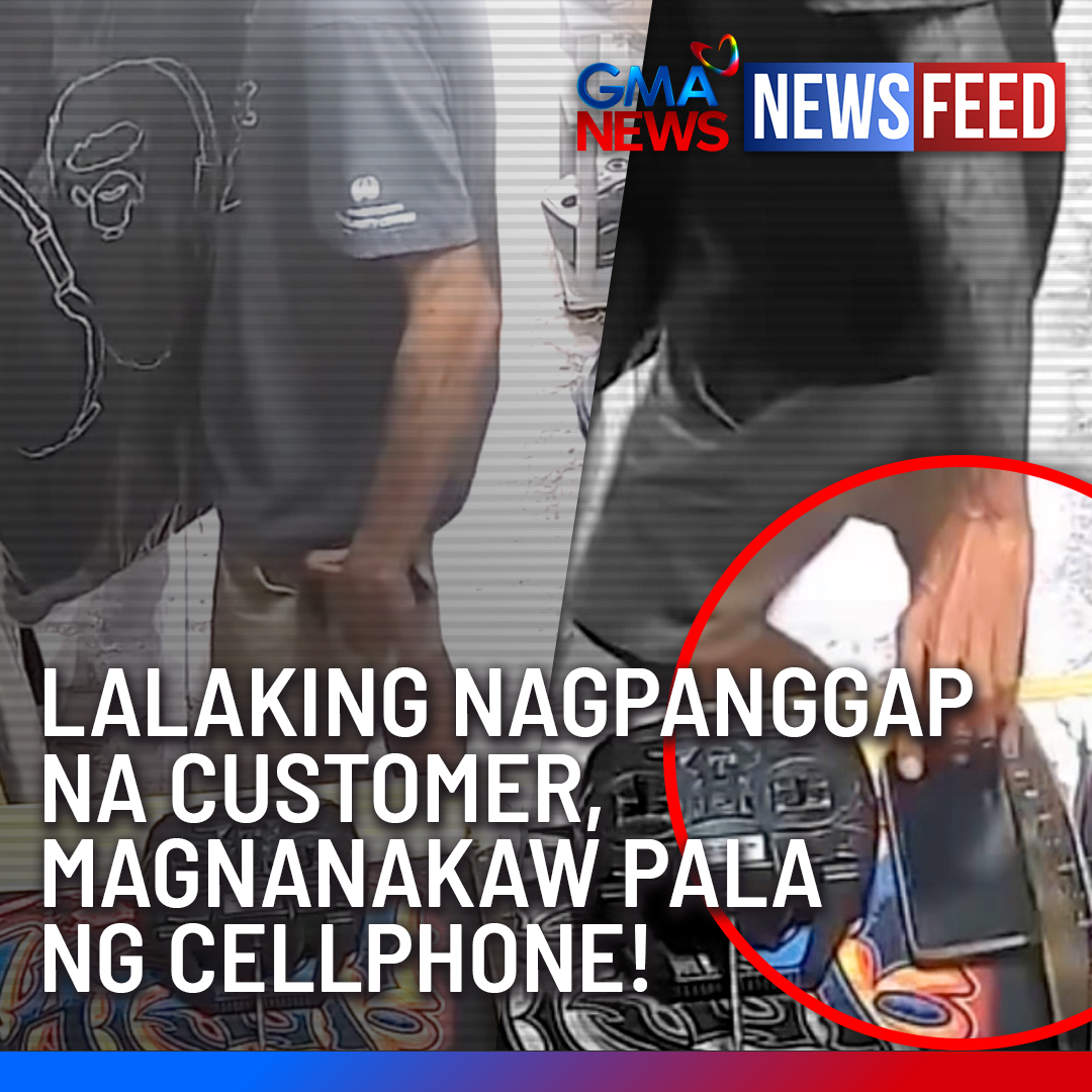 Isang lalaki ang nagpanggap na customer sa isang clothing shop sa Rodriguez, Rizal. Pero ang totoo pala niyang pakay, ang cellphone ng bantay na tindera! Gamit ang damit pantakip, mabilis niyang natangay ang cellphone at biglang umalis. Maibalik pa kaya ang cellphone sa tindera? Ang kuwento, panoorin sa video na ito.