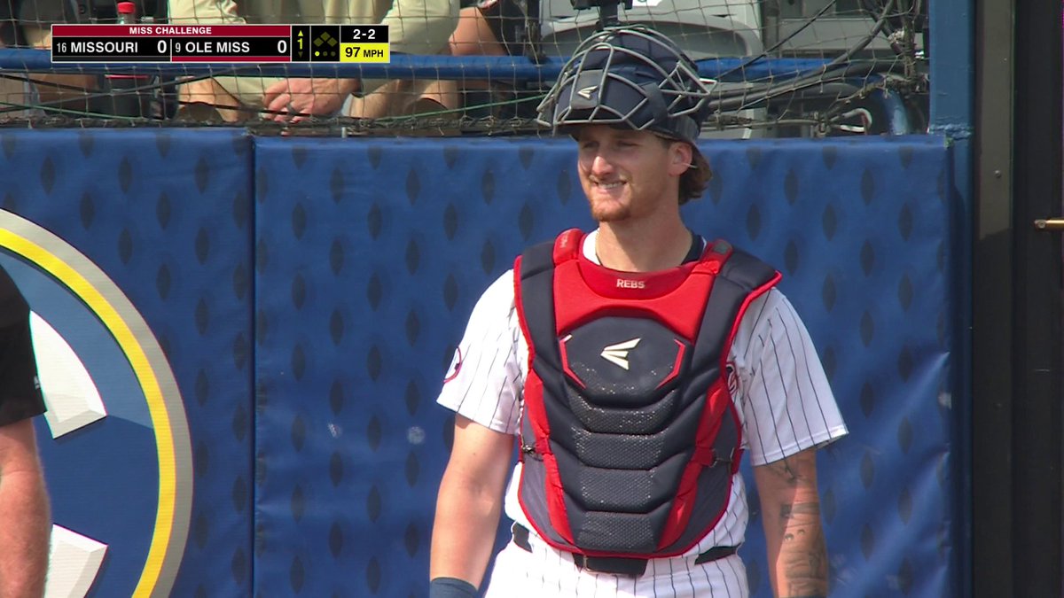 The first ABS challenge in the SEC tournament. The call was confirmed.