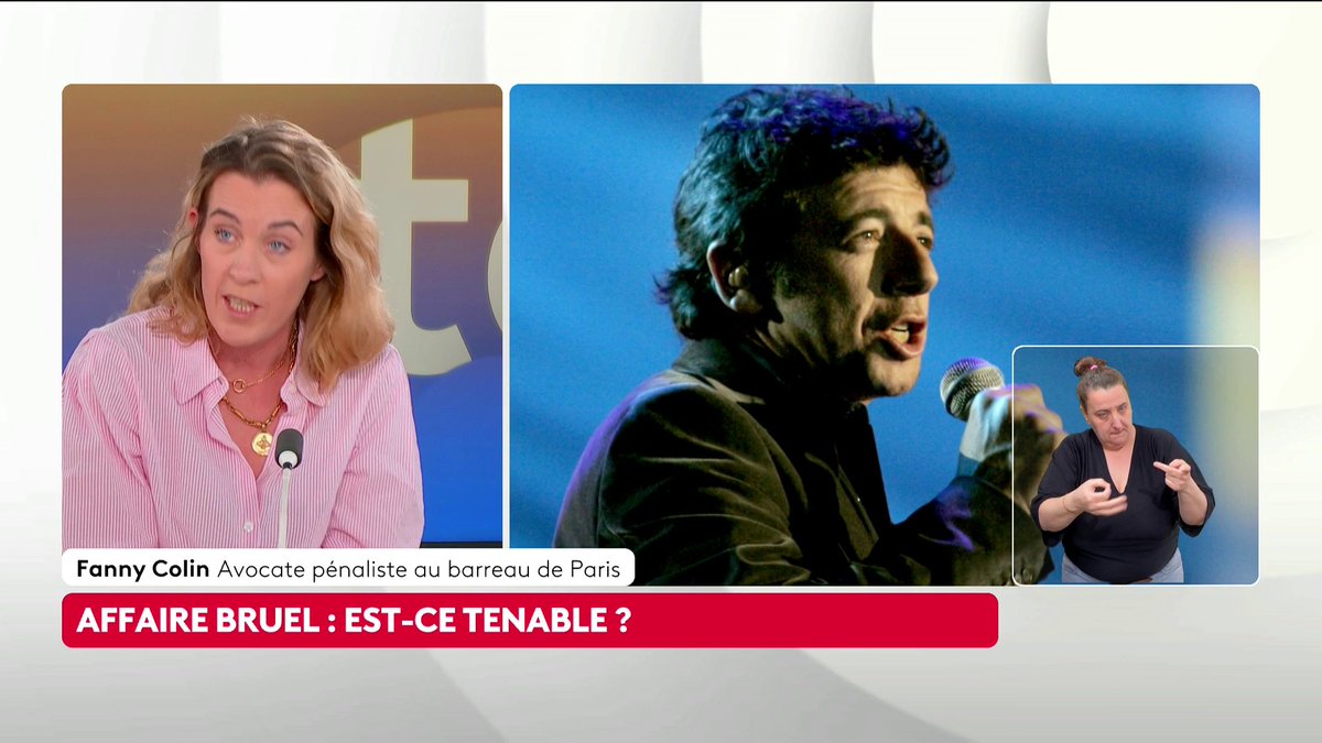 🔴 🗣️ Affaire Patrick Bruel : "Le journaliste ne doit pas confondre son rôle avec celui d'un policier ou d'un juge", tient à souligner Fanny Colin, avocate pénaliste au barreau de Paris. #CesTouteLaQuestion #Canal16