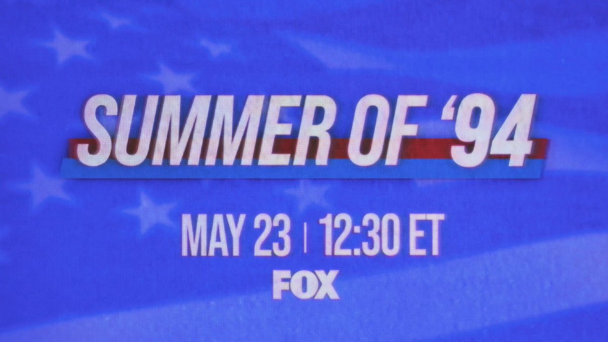 An unforgettable team. An unlikely journey. One defining moment for American soccer. ๐บ๐ธโฝ๏ธ โOfficial trailer out now for FOX Sports Films' SUMMER OF '94 โ the story of the 1994 U.S. Soccer Men's National Team's road to the FIFA World Cup โฐ Premieres Sat. May 23 at 12:30 PM ET on FOX
