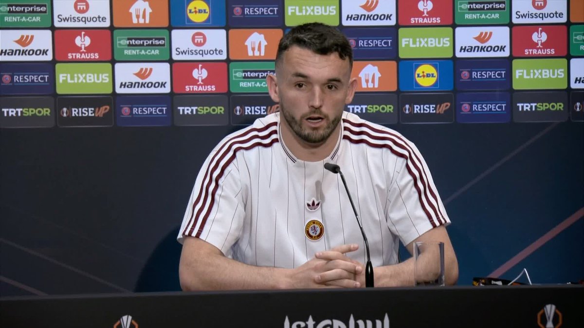 "My proudest moment as captain here" 🗣️ John McGinn looks ahead to Aton Villa's Europa League final clash against Freiburg 🏆