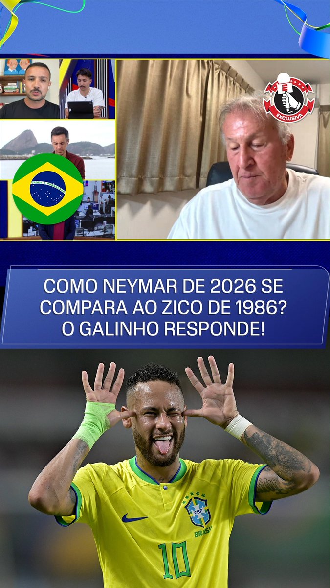 EXISTE COMPARAÇÃO? Em entrevista exclusiva ao Fala a Fonte, Zico foi perguntado se havia alguma comparação entre ele na Copa do Mundo de 1986, quando o Galinho foi reserva por problemas físicos, e Neymar neste ano, e essa foi a resposta do ídolo do Flamengo! Saiba TUDO dos bastidores da bola no Fala a Fonte, de segunda à sexta, às 11h30 (de Brasília), AO VIVO no YouTube da ESPN Brasil! #FalaFonte #FutebolNaESPN #ESPN2026 #Neymar