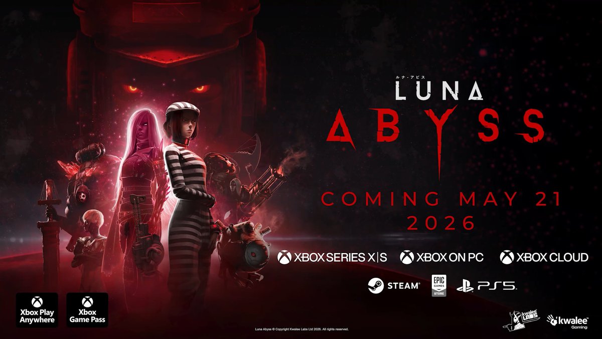 【Game Pass】『Forza Horizon 6』対応中!宇宙ホラーFPS『Luna Abyss』等新作3本含む2026年6月上旬までの追加ラインナップ公開 『PEAK』の共同パブリッシャーが贈る、物流倉庫カオス協力『クラッシュアウトクルー』も登場予定。