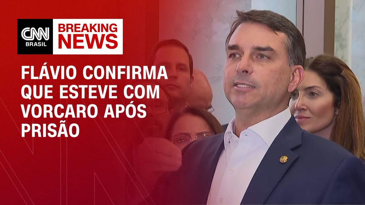 Flávio confirma que esteve com Vorcaro após prisão; assista #BastidoresCNN