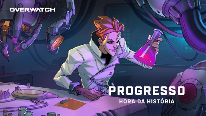Para Moira, ciência e sacrifício andam lado a lado 🧑‍🔬 Acompanhe o início da jornada dela para criar uma versão melhorada do Soro de Aprimoramento de Soldados na nossa nova história, “Progresso” 🧬