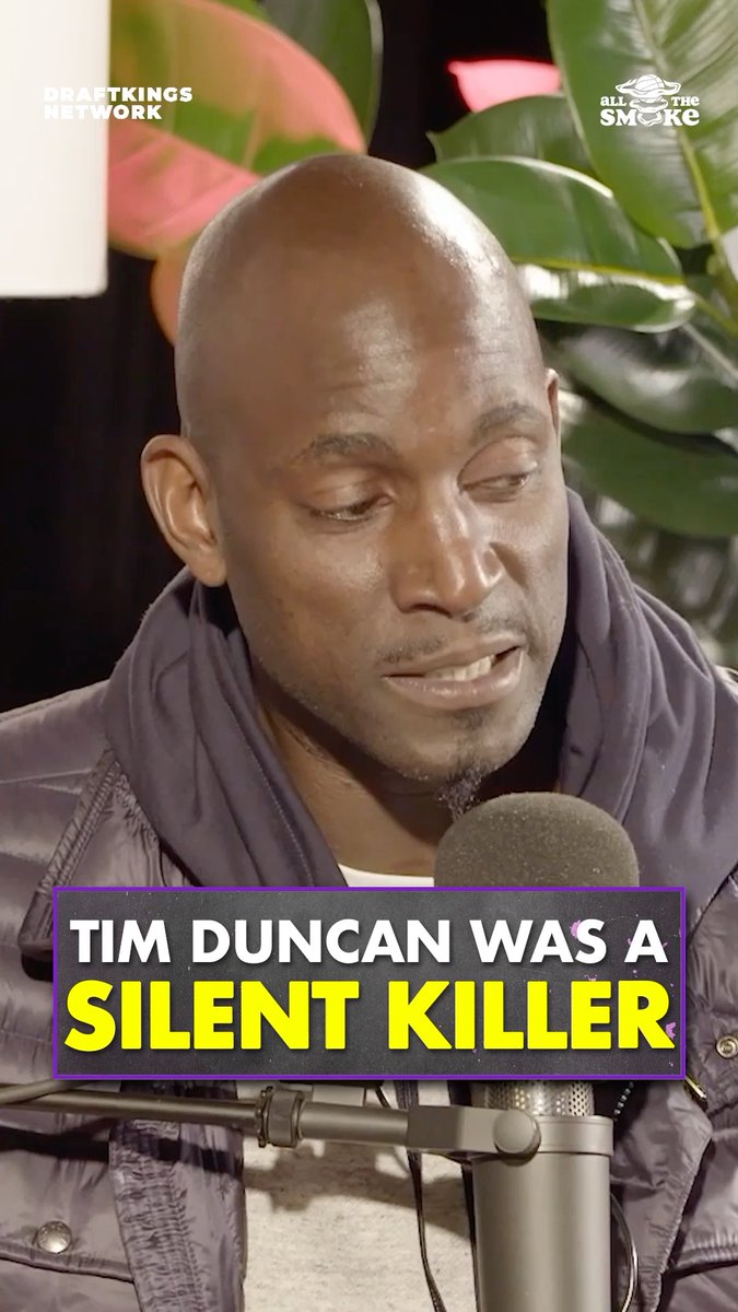 Happy 50th BIG TICKET 🎉🎟️ Tim Duncan’s polite trash talk had KG LOSING IT 😭