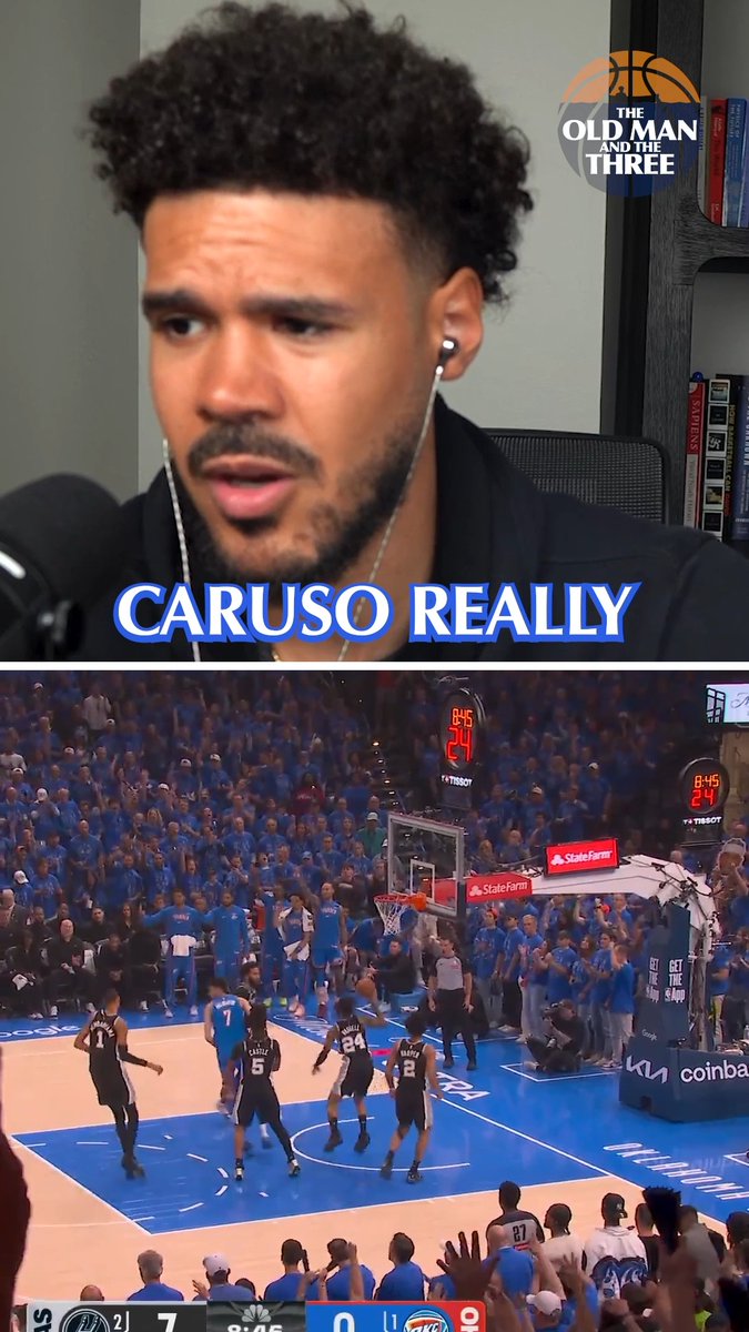 Was leaving Alex Caruso open the right strategy for San Antonio in Game 1? Cam Johnson breaks down Spurs' trapping Shai + how OKC will rebound in Game 2