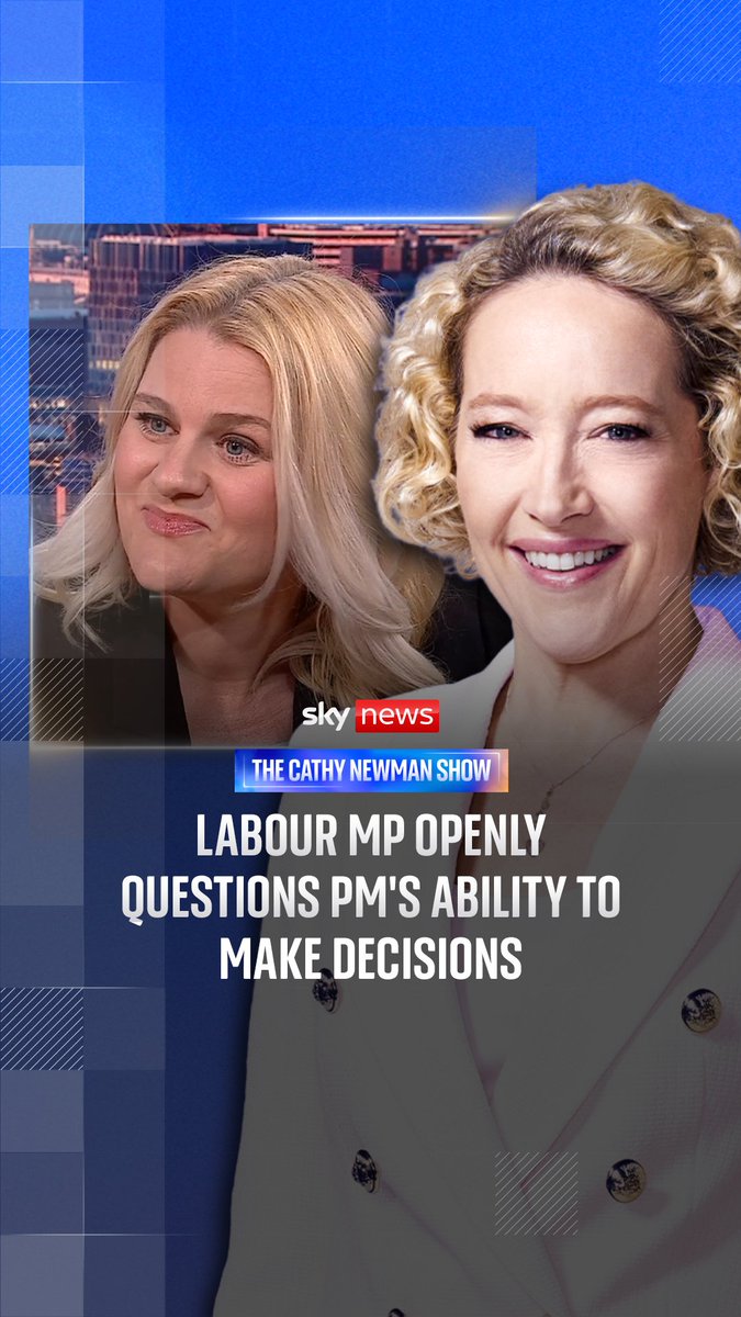 An ex-minister who quit Sir Keir Starmer's government tells Sky's @CathyNewman that the prime minister "doesn't listen" and "struggles to make decisions". Alex Davies-Jones has called on Starmer to set a timetable for his departure.