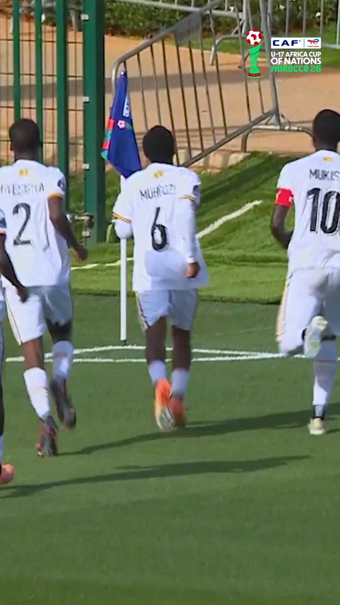 Muhoozi Henry bending the free-kick like he's done it thousand times before. 🇺🇬🤯 #TotalEnergiesAFCONU17