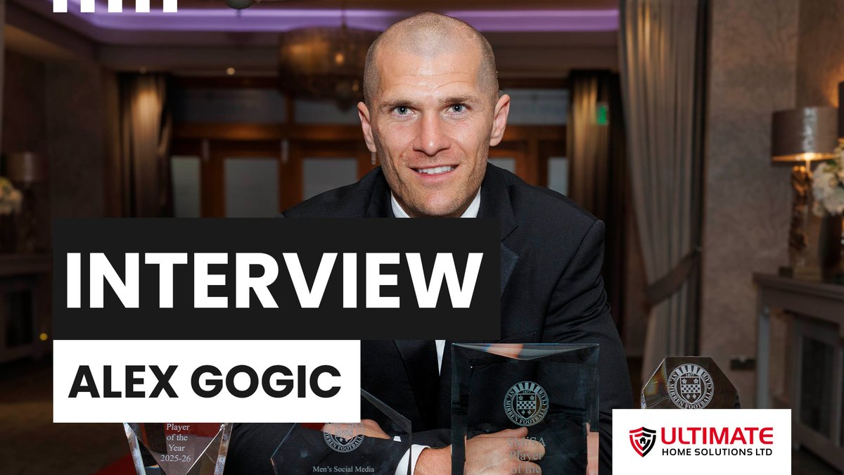 🗣️ "We've got a massive job to do but it's always nice to win personal awards." Alexander Gogić was named as the St Mirren Men's Player of the Year for 2025/26.
