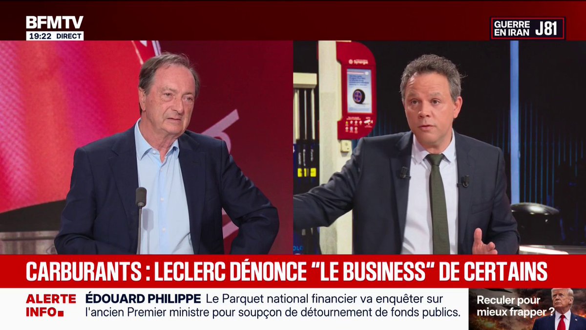 Superprofits liés à la guerre: "C'est immoral", dénonce Michel-Édouard Leclerc