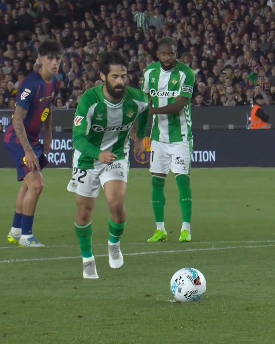 𝗜𝗦𝗖𝗢. 🎩 ISCO ALARCON | Real Betis Balompié 🌴💚 | DesenlaceLALIGA | LALIGAHighlights