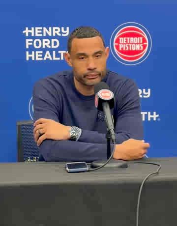 Trajan Langdon on Pistons' trade deadline approach: "We looked at different things, some weren’t available, some were way too expensive." "But 60 wins and losing in the 2nd rnd, I think if any of us had said that back in September, we would have been pretty satisfied with that."