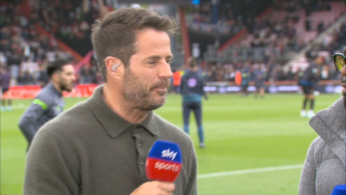 "I am the biggest fan of the manager" Jamie Redknapp praises Andoni Iraola and discusses the difficulty of the task ahead for Man City 💪