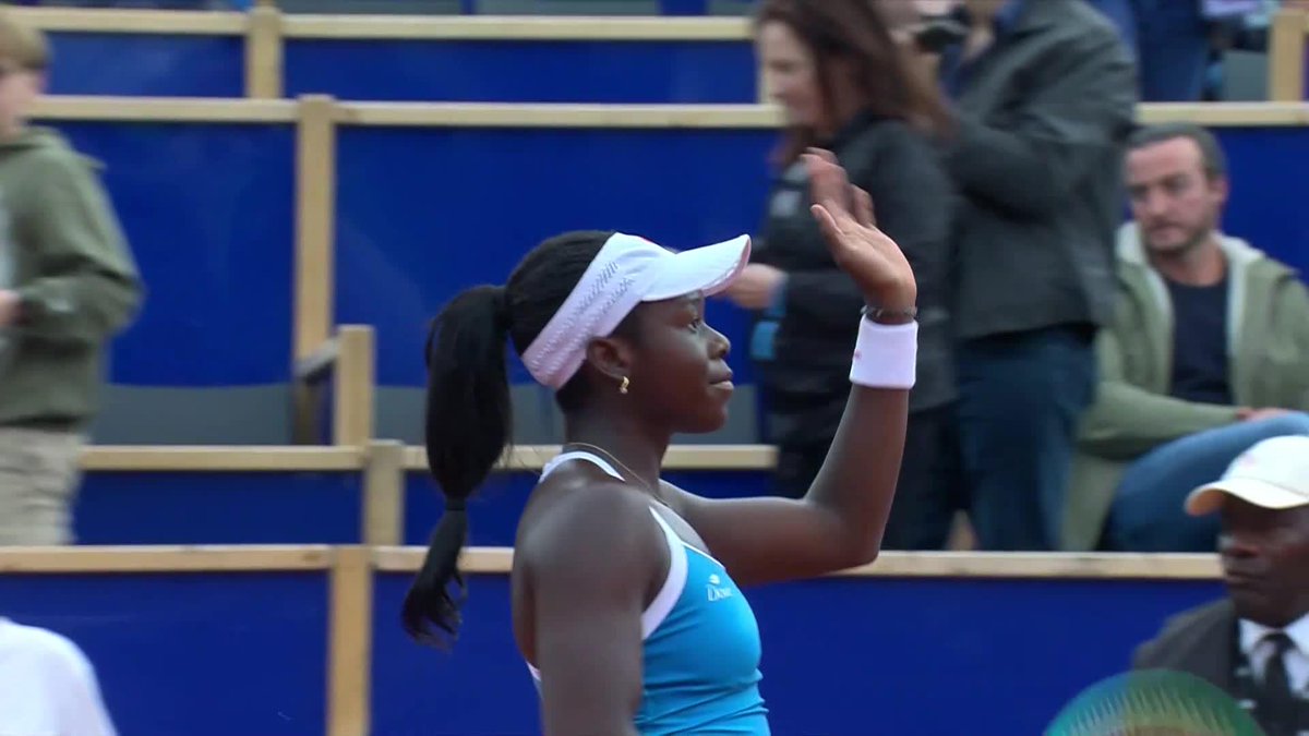 First clay win of 2026 🧱 Vicky Mboko moves on in Strasbourg! #IS26