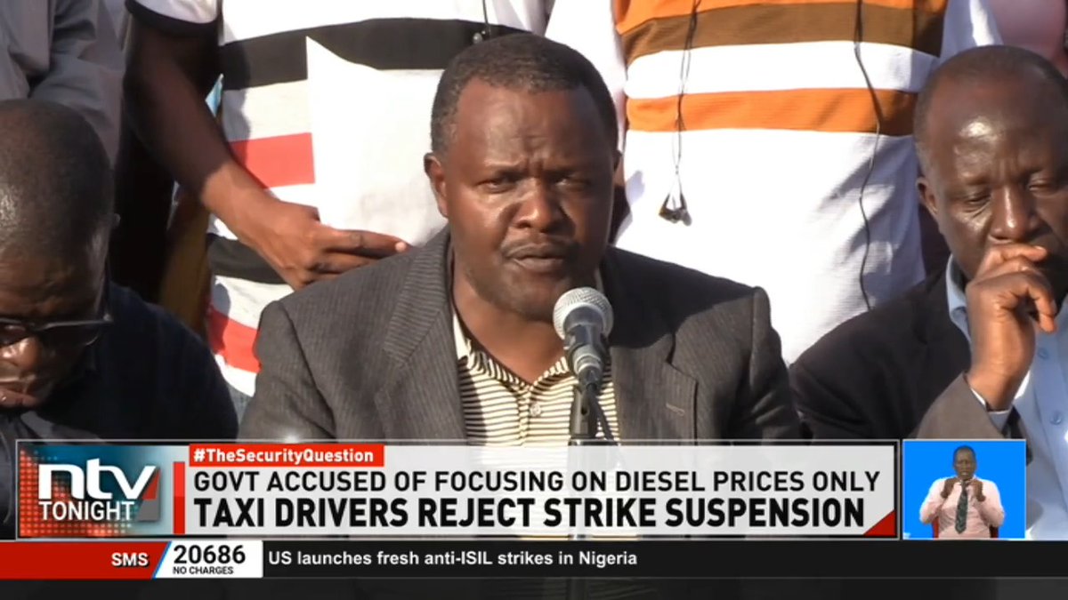 Taxi Drivers Reject Strike Suspension: The National Taxi Drivers Association has opposed the government’s decision to suspend the public transport strike over rising fuel prices. #NTVTonight Michelle Ngele-Odhiambo