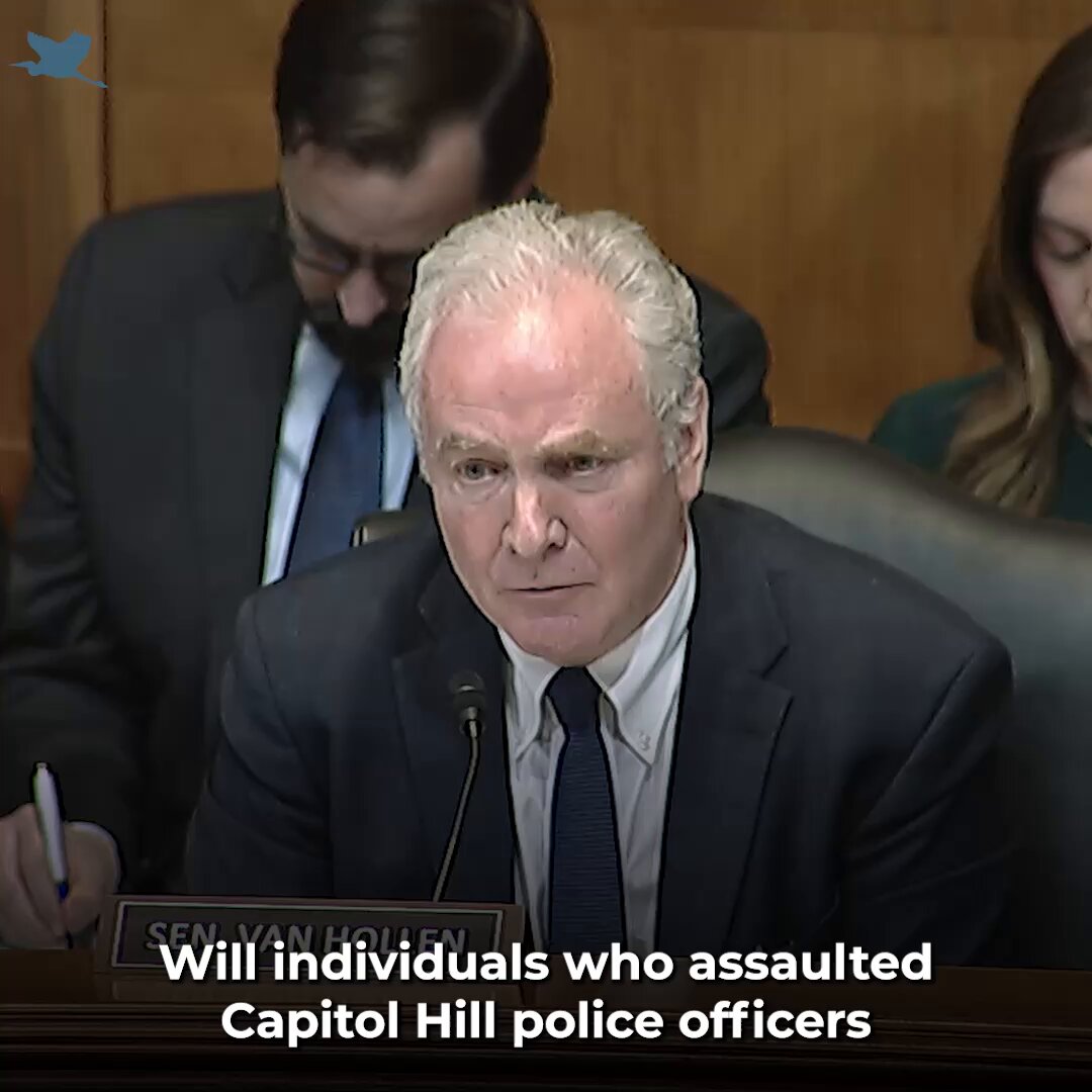 Yesterday, Trump announced a $1.8 BILLION taxpayer funded slush fund for his allies &amp; friends. Today, I asked acting AG Blanche if Jan 6 rioters who assaulted police &amp; committed violent crimes, would be eligible for payouts. He couldn't say no.