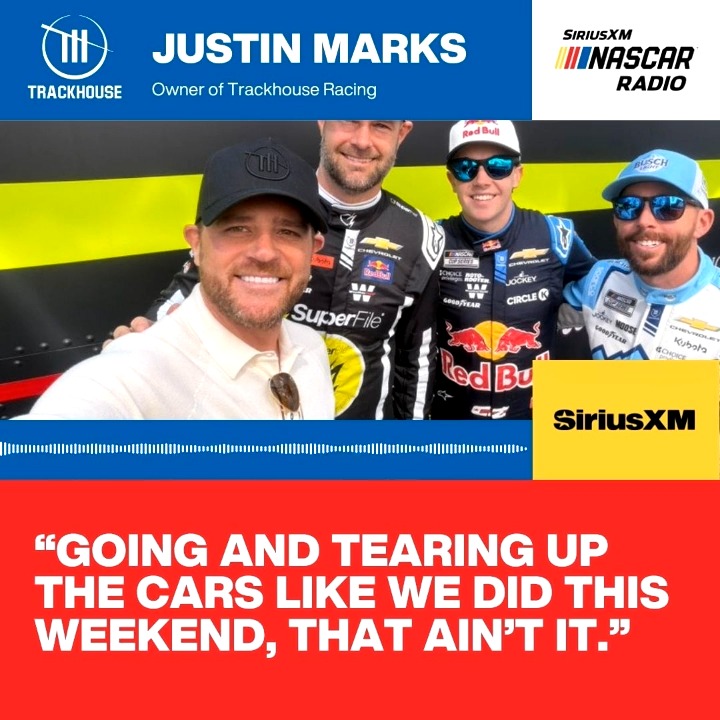 💰 "If it was 3 or 4 million bucks and paid better through the field, that would make more economic sense." Justin Marks on the NASCAR All-Star Race and what he thinks it should look like in the future. More ➡️