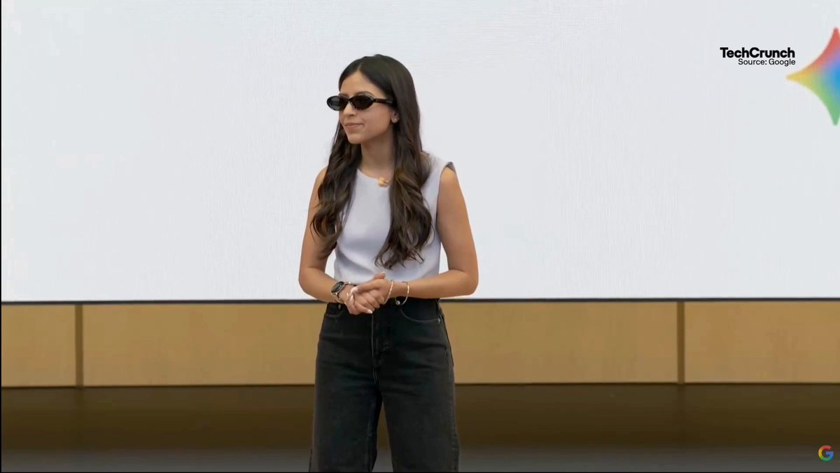 Google's back in the glasses game, with the reveal of Android XR smart glasses at #GoogleIO. This marks our best look yet at what their collaboration with Samsung, Warby Parker and Gentle Monster looks like, with a focus on vocal interactions with Gemini as a companion to your phone, which you can watch in this demo 🕶️