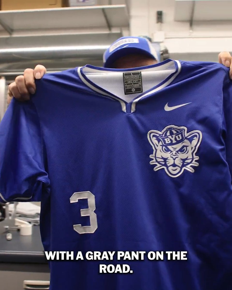 BYU has some of the freshest uniforms in college baseball ๐ฎโ๐จ
