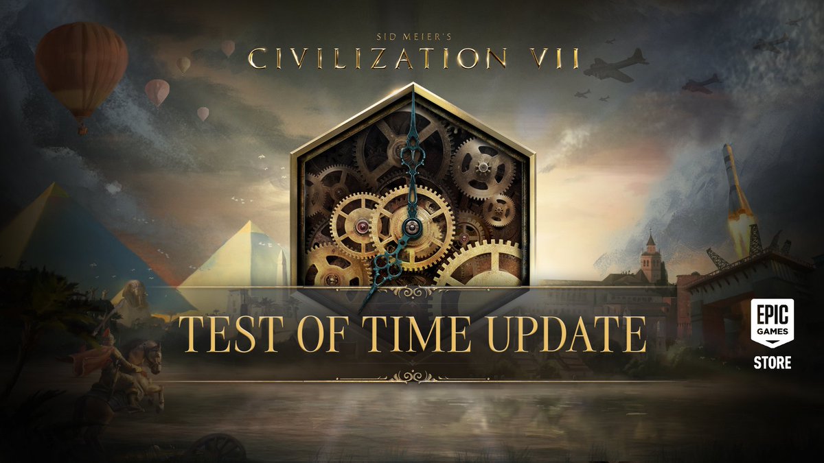 Build an empire that stands the Test of Time. The Test of Time update is available today to all Civilization VII owners for free. Sid Meier's Civilization VII