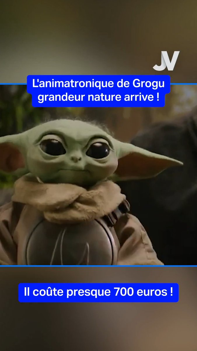 Hasbro va commercialiser un Grogu animatronique à l'échelle 1:1 ! - Baptisé “Grogu Ultime” - 37 cm - 250 animations et effets sonores - plusieurs capteurs lui permettent de réagir à son environnement - sortie le 31 mars 2027 - prix : 699,99 €