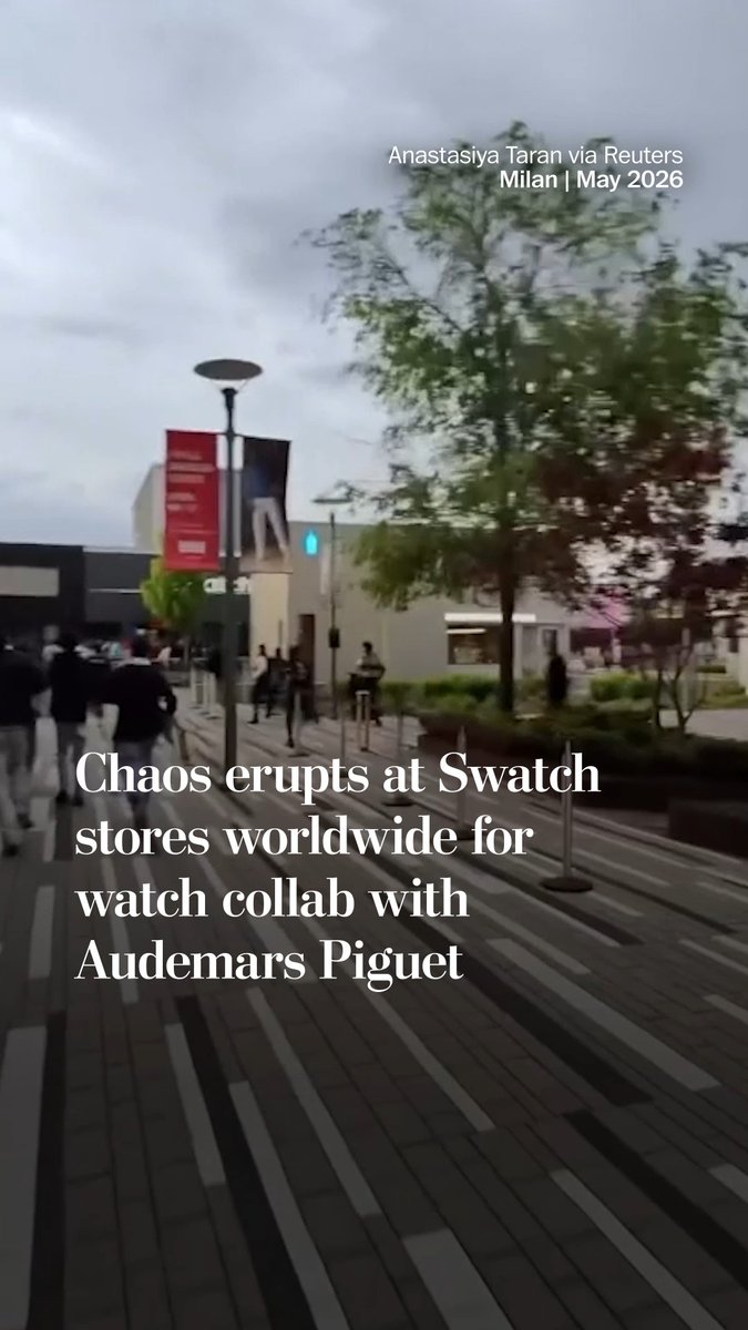 Over the weekend, Swatch released limited-edition “Royal Pop” timepieces made in collaboration with the Swiss luxury brand Audemars Piguet. Chaos erupted at stores worldwide, where people had begun lining up days before.