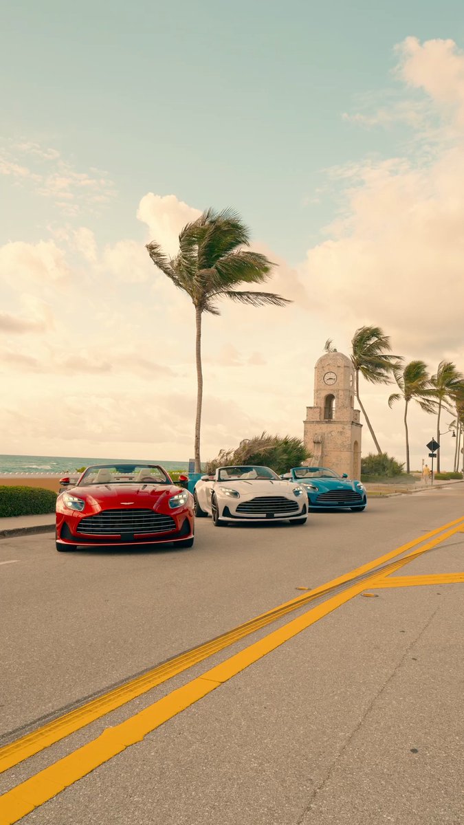 Revolutionising car configuration with Q by Aston Martin. Commissioned by Aston Martin Palm Beach. Crafted by the masters at Q. Three cars to mark 250 years of the United States. #AstonMartin #DB12Volante #QbyAstonMartin