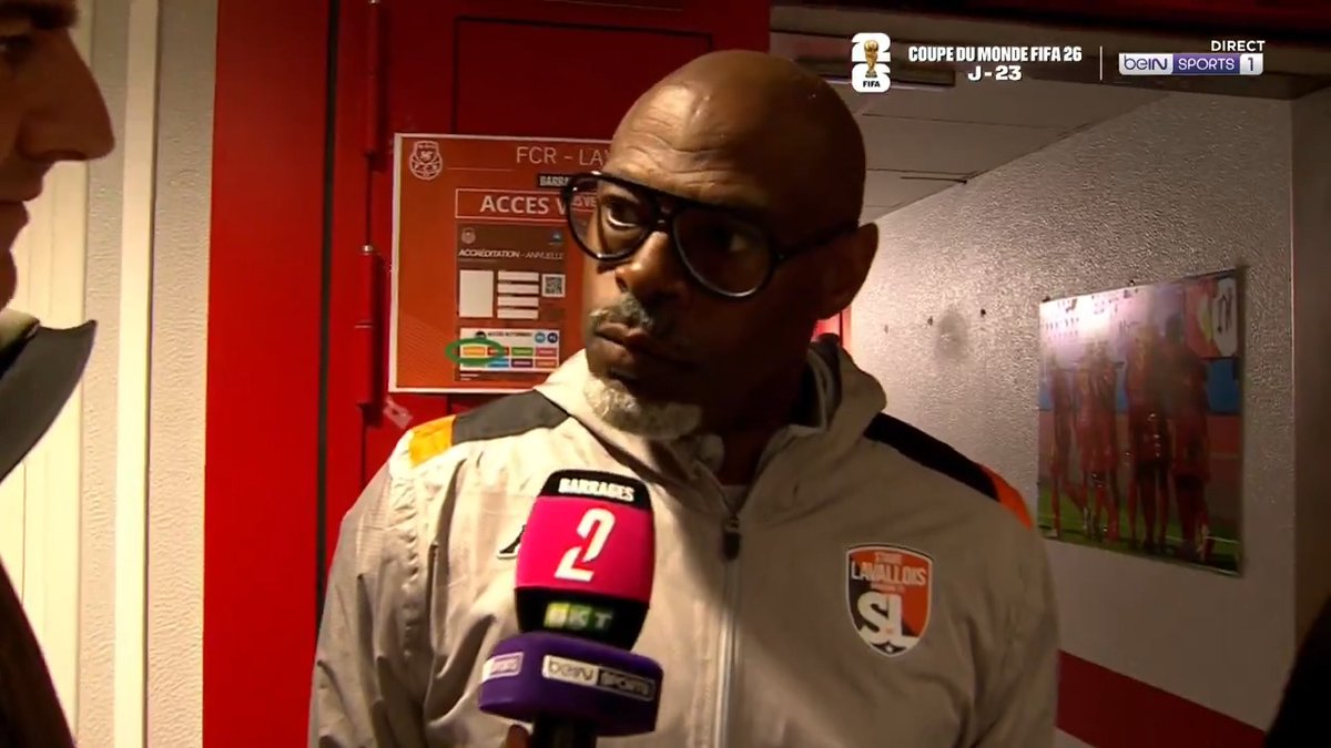 [🎙️Interview] 🇫🇷 Barrage aller Ligue 2/ National 🗣️ Francis De Percin : « On doit se forcer à garder un petit plus le ballon. » FC Rouen 1899 0-1 Stade Lavallois #FCRLAVAL