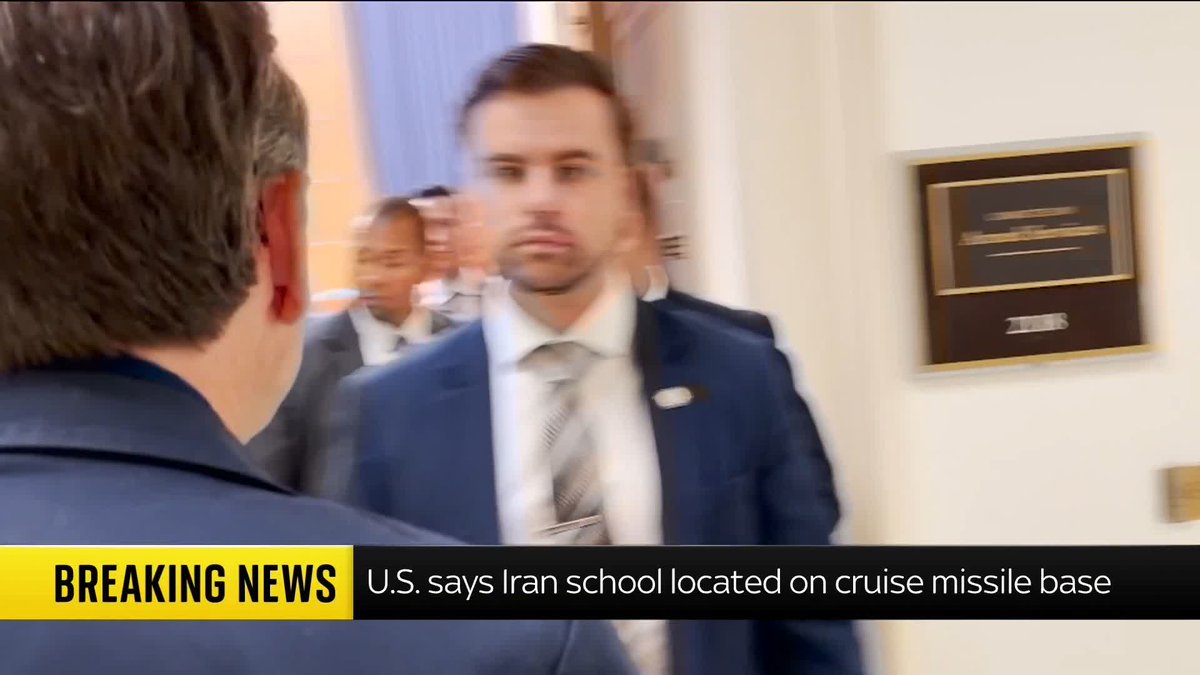 Who fired the tomahawk missile at the school in Minab? Mark Stone asked the US Admiral in charge of the war. It's after Sky News reported from the Iranian city where more than 150 people, including 120 children, were killed in a strike on the first day of the war.