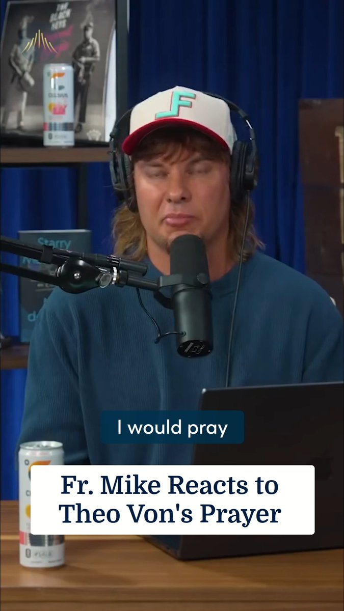 Fr. Mike reacts to Theo Von's recent prayer. Theo's vulnerability reminds us that faith isn’t about having it all together, it’s about letting God into the mess. 🙏 Watch now: