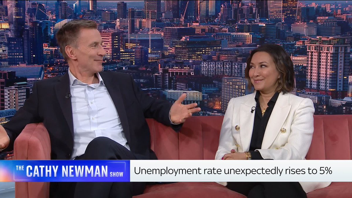 Former Tory chancellor Jeremy Hunt says "we can find a way to flourish outside the EU" and that the Brexit debate isn't one we want to have now. His comments come after Wes Streeting said the UK should rejoin the EU. | @CathyNewman 📺 Sky 501 and YT