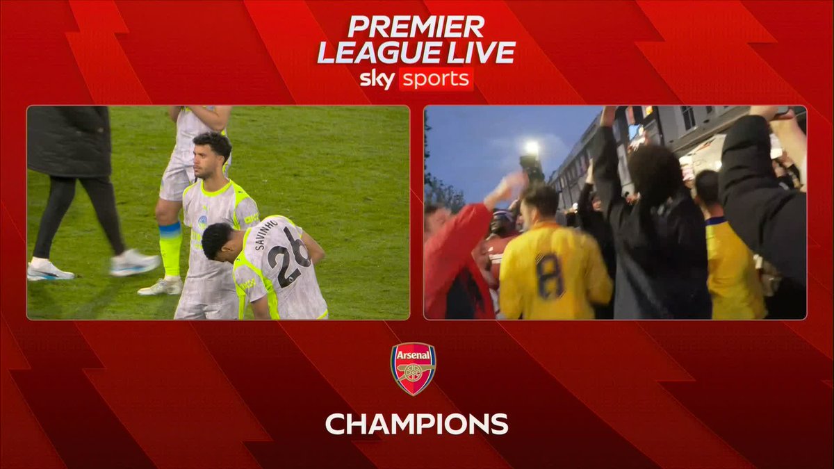 "They have certainly shown they've got bottle" Jamie Redknapp's instant reaction to Arsenal becoming Premier League champions 🏆