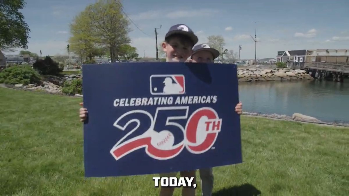 Hundreds of young ballplayers took the field in Plymouth, Massachusetts this weekend to celebrate America250 and learn the fundamentals of our game!