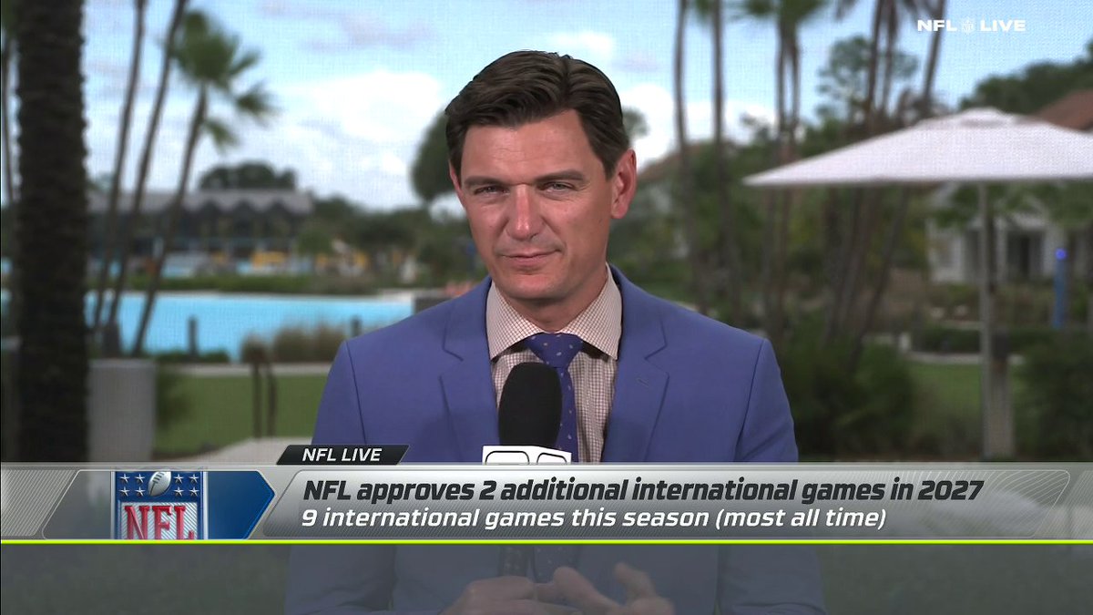 .Jeremy Fowler provides an update from the NFL league meetings on international games, the host site of the 2028 NFL Draft and the 2030 Super Bowl 🏈