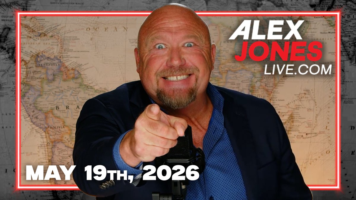 TUESDAY TRANSMISSION: Iran Officially Announces They Have Nukes! Pakistan Moves Nukes & Planes To Saudi Arabia! Belarus Moves Tactical Nukes To Border! Meanwhile, Israel Defense Minister Declares War On Europe! PLUS, CDC Says Tick Bites Are Driving Record ER Surge As Reports Of Boxes Of Baby Ticks Being Released Continue Across The Map! FINALLY, Nick Fuentes Joins Alex Jones To Discuss Iran War, State Of MAGA, & Thomas Massie's Historic Republican Primary Race Against The Israel-Funded Ed Gallrein For Kentucky’s 4th Congressional District! THIS IS A MUST-WATCH/SHARE FULL SHOW! — 5/19/26
