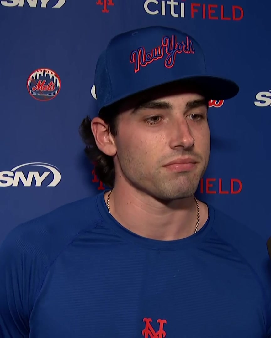 Zach Thornton says he and his father teared up "immediately" when he called him to tell him he would be promoted to the Mets: "He's been with me every outing I've had in my life. Every game, he's watched. I kind of owe that guy a lot."