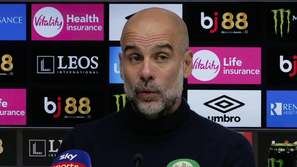"When the season is over we will talk" 🗣️ Pep Guardiola when asked if he will still be at Man City next season.