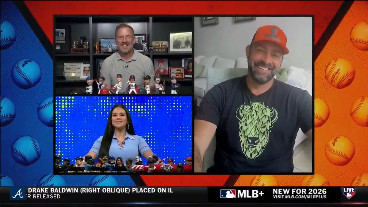 "Celebrating with America's pastime... my dad was in the Air Force. I lived that life." Jeremy Affeldt is excited to play in this weekend's National Baseball Hall of Fame and Museum ⚾ Military Classic and celebrate 250 years of America! Siera Santos | RyanDempster