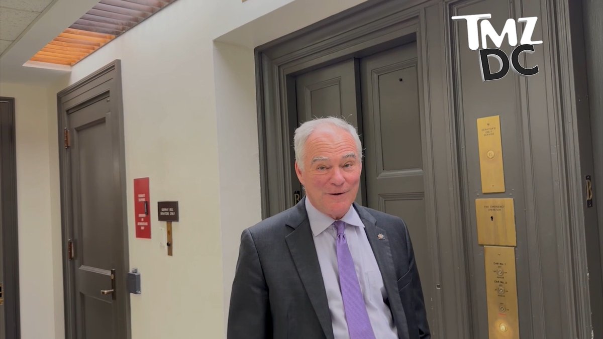 Senator Tim Kaine has all sorts of advice on the probable Taylor Swift/Travis Kelce prenup, and shares his thoughts with Jacob Wasserman 👀