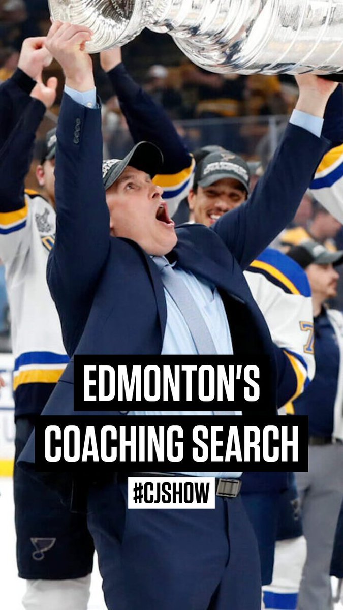 Berube? Cassidy? Here's what Edmonton is looking for in their next head coach. #CJShow #LetsGoOilers Chris Johnston Julian McKenzie