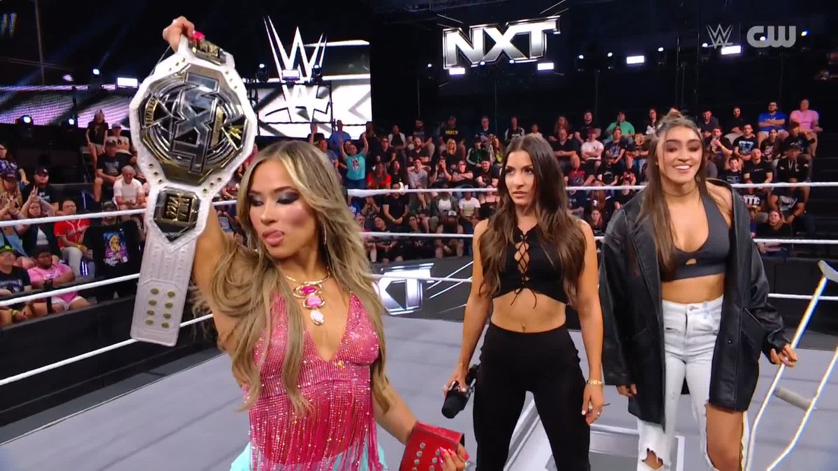 It's getting very SPICY in the NXT Women's Division! 🌶️ Kendal Grey | Wren Sinclair | Valerie Loureda
