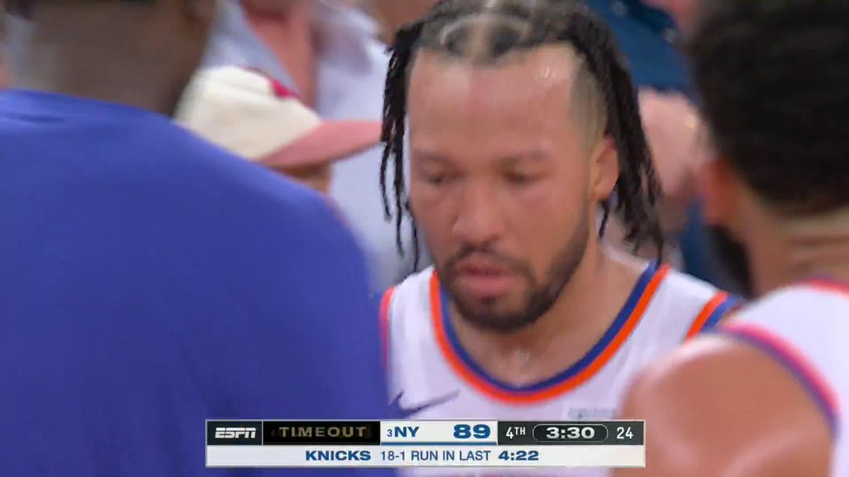 JALEN BRUNSON IS CLUTCH. 18-1 RUN FOR THE KNICKS 🔥