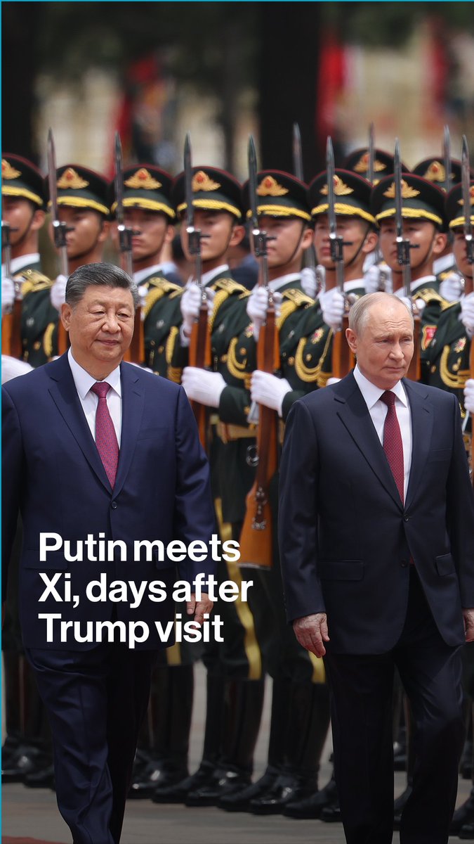 Russian President Vladimir Putin met Chinese President Xi Jinping in Beijing to strengthen ties and revive stalled energy talks, just days after Xi hosted US President Donald Trump: