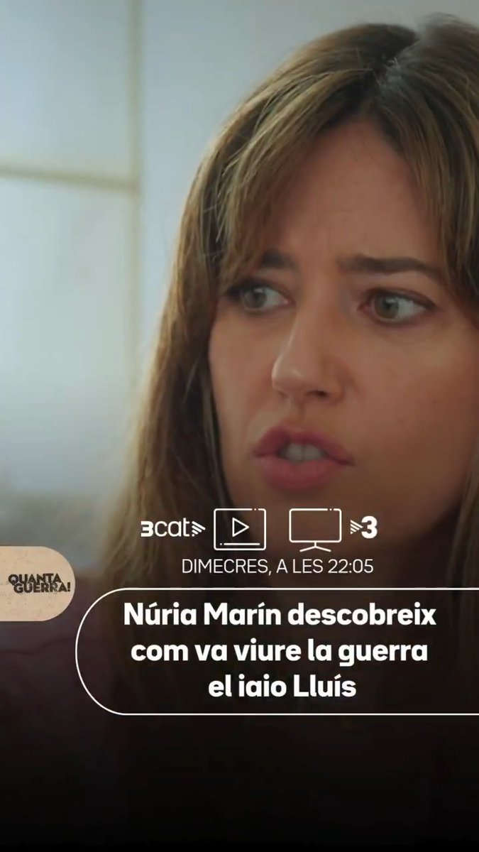La periodista Núria Marín va conviure dos anys amb el seu avi, però mai van parlar de la guerra. A "Quanta guerra" descobreix com la va viure ▪️ Dimecres, a les 22.05, a TV3 i a la plataforma 3Cat ▶️ 📲 #QuantaGuerra3Cat