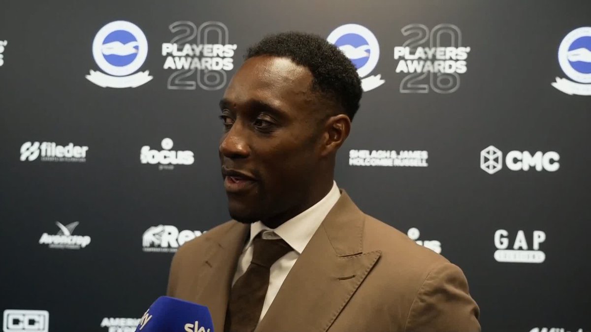 "I hope they're celebrating hard now" 😅 Nothing but love from Danny Welbeck on his former side winning the Premier League 🤝