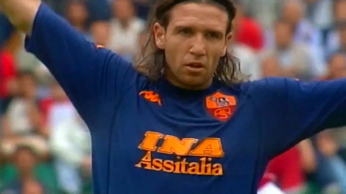 It’s the 25th anniversary of this sensational strike from Vincent Candela for Roma at Bari. Tip. Tap. Tonk. Sweet mercy. What a goal.