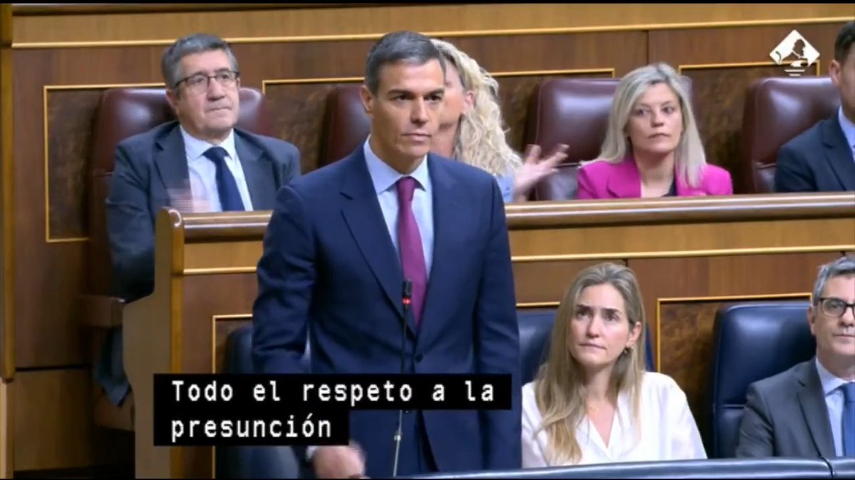 🔴 Primeras palabras de Sánchez tras la imputación de Zapatero: "Toda la colaboración con la justicia, todo el respeto a la presunción de inocencia y todo mi apoyo al presidente Zapatero. Extendió derechos, nos sacó de una guerra ilegal y acabó con ETA"