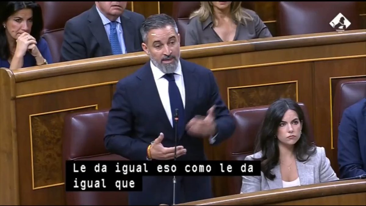 🟩 Abascal: "Le da igual que todo el mundo sepa que preside una mafia. De todas sus corrupciones la peor es la invasión migratoria" 🟥 Sánchez: "Usted lo que tendría que hacer es mirarse al espejo, lo dicen hasta los expulsados de Vox. No ha tocado poder y ya ha metido la mano"