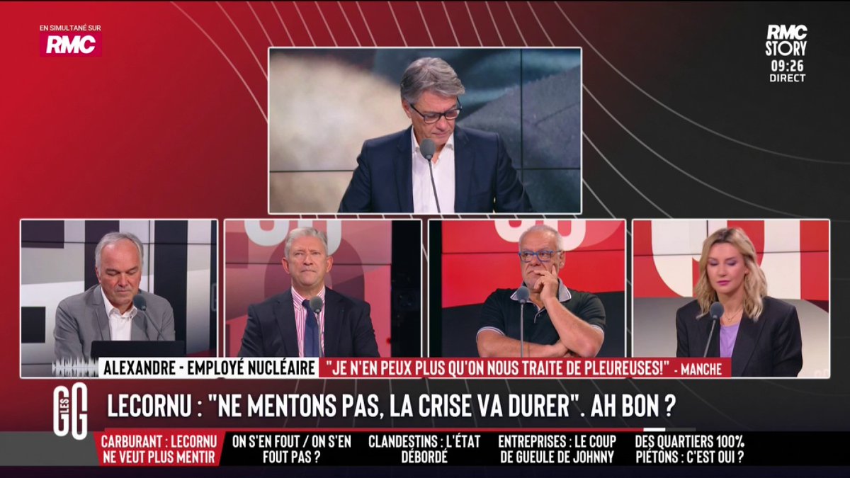 📉 "Macron, mon coco, casse-toi, on veut plus de toi." 📞 Alexandre, employé nucléaire : "J'en ai ras-le-c*l d'entendre que les Français sont fainéants. Moi, je me lève à 5h du mat pour bosser, je fais 40 bornes. Les gens ne veulent pas la retraite à 60 ans, c'est pas bon pour la santé quand tu bosses de nuit." #GGRMC